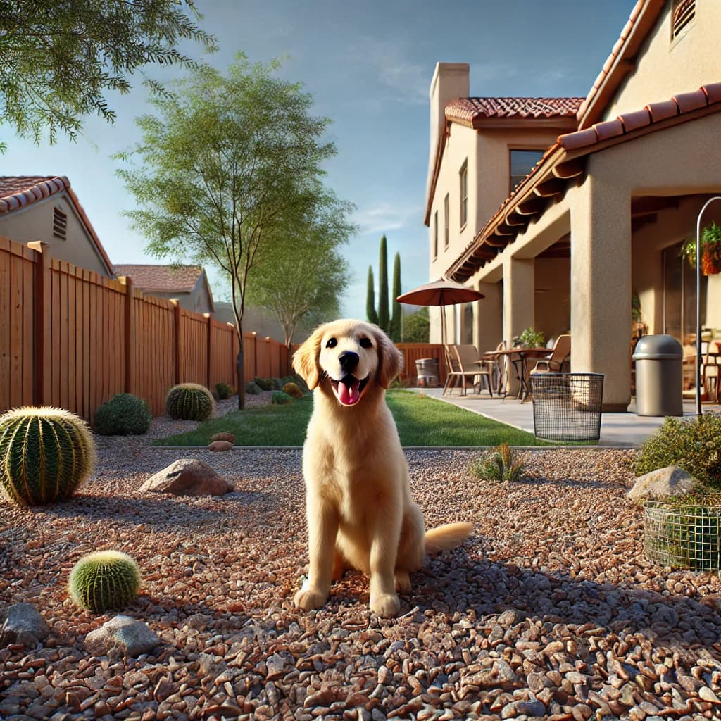 After DROPP: A clean and beautiful yard